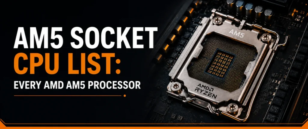 am5 socket cpu list