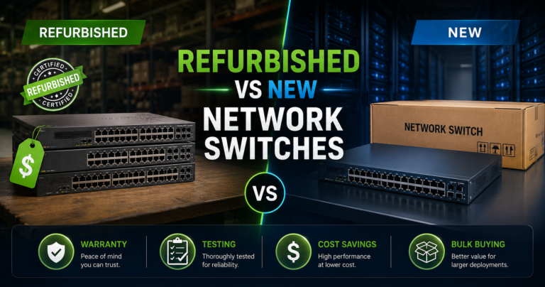 Refurbished vs New Network Switches