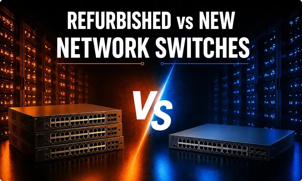 Refurbished vs New Network Switches