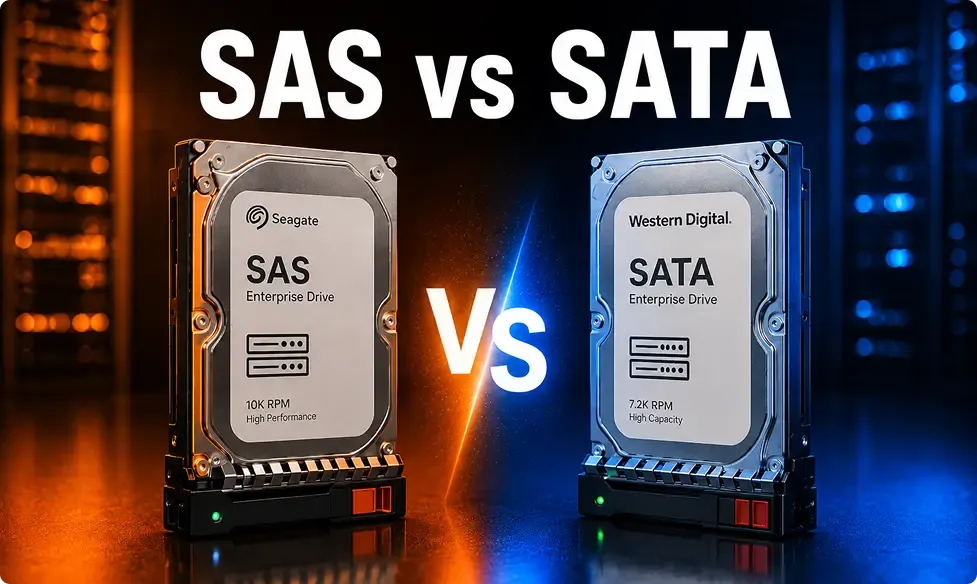 SAS vs SATA: Which Server Hard Drive Should You Choose?