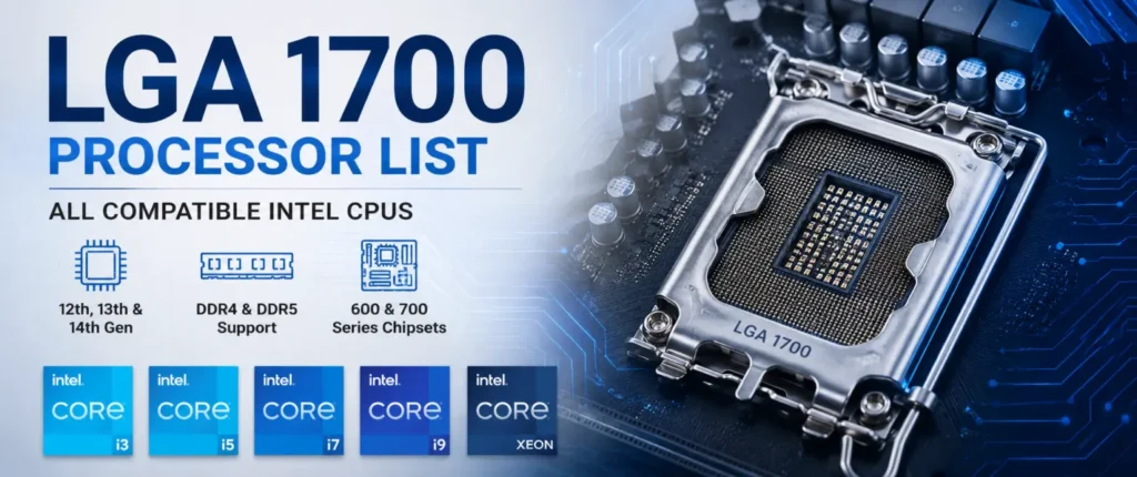 lga 1700 processor list