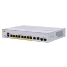 CBS250-8PP-E-2G - Cisco 250 8-Ports PoE+ 10BASE-T + 2-Ports SFP Switch