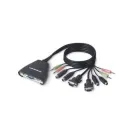 F1DL102PEA - Belkin 2-Port 1000Base-X KVM Switch 