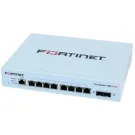 FS-108F - Fortinet 8-Ports 10BASE-T + 2-Ports SFP PoE+ Layer2 Switch