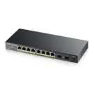 GS1900-10HP - ZyXEL 10-Ports 10Base-T PoE+ 2-Ports SFP 1U Smart Switch