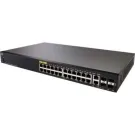 SF350-24P-K9-AR - Cisco 24-Ports 10/100Base-TX + 4 x SFP Switch