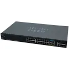 SF350-24P-K9 - Cisco 350 Series 24-Ports 10/100BASE-T PoE+ Smart Switch