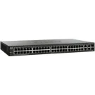 SF350-48-K9-UK - Cisco 48-Ports RJ-45 10/100Base-TX + 2x Combo SFP Switch