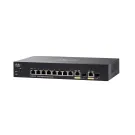 SG250-10P - Cisco 250 8-Ports 1000BASE-T PoE+ Desktop Switch