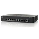 SG355-10P-K9-UK - Cisco 8-Ports PoE+ 10Base-T + 2-Ports Combo SFP Switch
