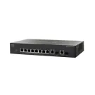 SRW2008P-K9-NA - Cisco 8-Ports RJ-45 PoE 10Base-T+ 2x Combo SFP Switch