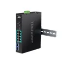 TI-BG104 - TRENDnet Industrial Gigabit 8-Ports 10BASE-T PoE+ Switch