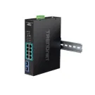 TI-PGM102 - TRENDnet Industrial Gigabit 8-Ports 10BASE-T PoE+ Switch