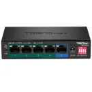 TPE-TG51g - TRENDnet 5-Ports 10Base-T PoE+ Network Switch