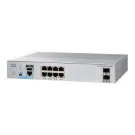 WS-C2960L-8TS-LL - Cisco 2960-L 8-Ports 10Base-T + 2x SFP PoE+ Switch