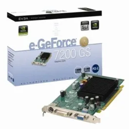 128P2N428BE - EVGA e-GeForce 7200 GS 128MB DDR2 64-Bit PCI Express x16 Graphics Card