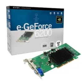 256-A8-N327-AX - EVGA e-GeForce 6200 256MB DDR 64-Bit AGP Graphics Card