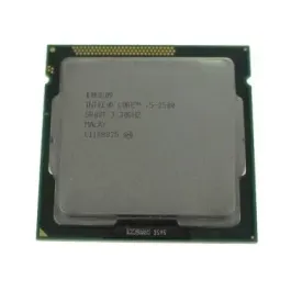 638631-001 - HP 3.30GHz 5.0GT/s DMI 6MB L3 Cache Socket LGA1155 Intel Core I5-2500 Quad-Core Processor