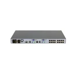 AF601A - HP 2x1x16 IP 1U Rack-mountable KVM Console Switch