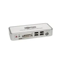 B004-DUA2-K-R - Tripp Lite 2-Ports Compact DVI/USB KVM Switch