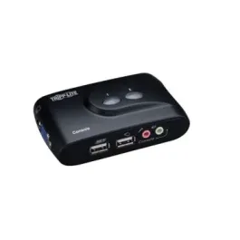 B004-VUA2-K-R - Tripp Lite 2-Port Compact USB KVM Switch