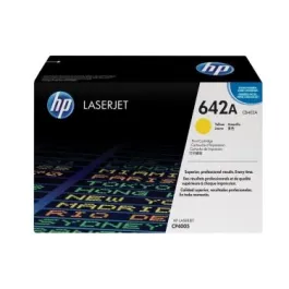 CB402A - HP 642A Yield 7500 Pages Yellow Toner Cartridge 