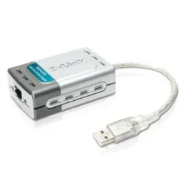 DUB-E100 - D-Link 1x RJ-45 1x Type A 10Base-TX High Speed USB 2.0 Adapter