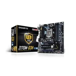 GA-Z170M-D3H - Gigabyte Socket LGA1151 System Board (Motherboard)