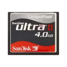 SDCFH-4096-388 - SanDisk 4GB Ultra-II High Speed CompactFlash (CF) Memory Card