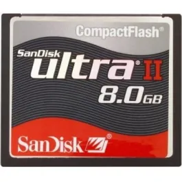 SDCFH-8192-901 - SanDisk 8GB Ultra-II High Speed CompactFlash (CF) Memory Card