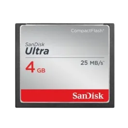 SDCFHS-004G - SanDisk 4GB Ultra CompactFlash (CF) Memory Card -4GB