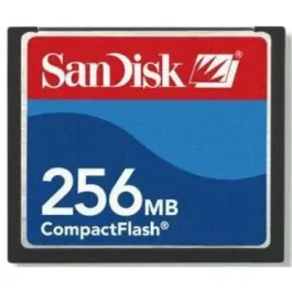 SDCFJ-256-388 - SanDisk 256MB CompactFlash (CF) Memory Card