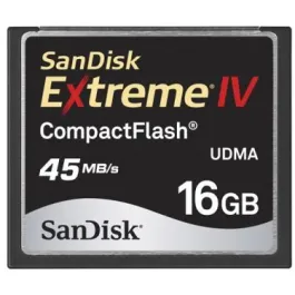 SDCFX4-016G-901 - SanDisk 16GB CompactFlash Extreme IV Memory Card