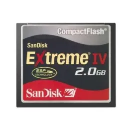 SDCFX4-2048 - SanDisk Extreme IV 2GB CompactFlash (CF) Memory Card