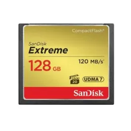 SDCFXS-128G-A46-B2 - SanDisk Extreme 128GB CompactFlash (CF) Memory Card