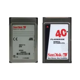 SDP38-40-489 - SanDisk 40MB PCMCIA Card-Bus Flash Memory Card
