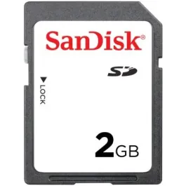 SDSDAA-002G - SanDisk 2GB Class 2 Secure Digital (SD) Flash Memory Card
