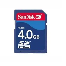 SDSDBR-4096-E10 - SanDisk 4GB Class 2 Secure Digital High Capacity (SDHC) Flash Memory Card