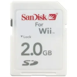 SDSDG-2048-A11 - SanDisk 2GB Gaming Secure Digital (SD) Memory Card for Nintendo Wii System