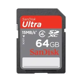 SDSDH-064G-U46 - SanDisk Ultra 64GB Class 4 SDXC Flash Memory Card