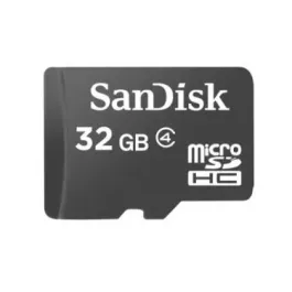 SDSDQ-032G - SanDisk 32GB Class 4 microSDHC Flash Memory Card