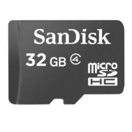 SDSDQ-32768-CW11M - SanDisk 32GB Class 4 microSDHC Flash Memory Card