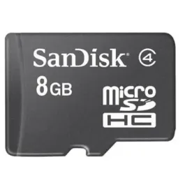 SDSDQ-8192-A11M-B2 - SanDisk 8GB Class 4 microSDHC Flash Memory Card