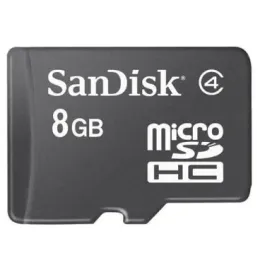 SDSDQ-8192-A11M - SanDisk 8GB Class 4 microSDHC Flash Memory Card