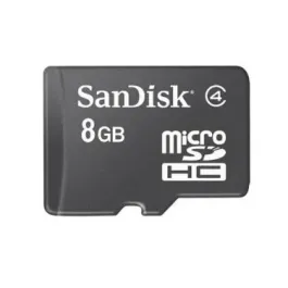 SDSDQ-8192-E11M - SanDisk 8GB Class 4 microSDHC Flash Memory Card