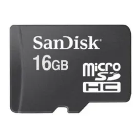 SDSDQAB-016G - SanDisk 16GB Class 4 microSDHC UHS-I Flash Memory Card