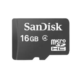 SDSDQB-016G-B35 - SanDisk 16GB Class 4 microSDHC Flash Memory Card