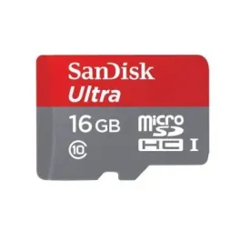 SDSDQUA-016G-U46 - SanDisk Ultra 16GB Class 10 microSDHC UHS-I Flash Memory Card