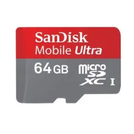 SDSDQUA-064G-A46 - SanDisk Mobile Ultra 64GB Class 10 microSDXC Flash Memory Card