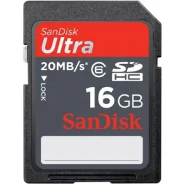SDSDRH-016G-A11 - SanDisk Ultra 16GB Class 6 SDHC Flash Memory Card